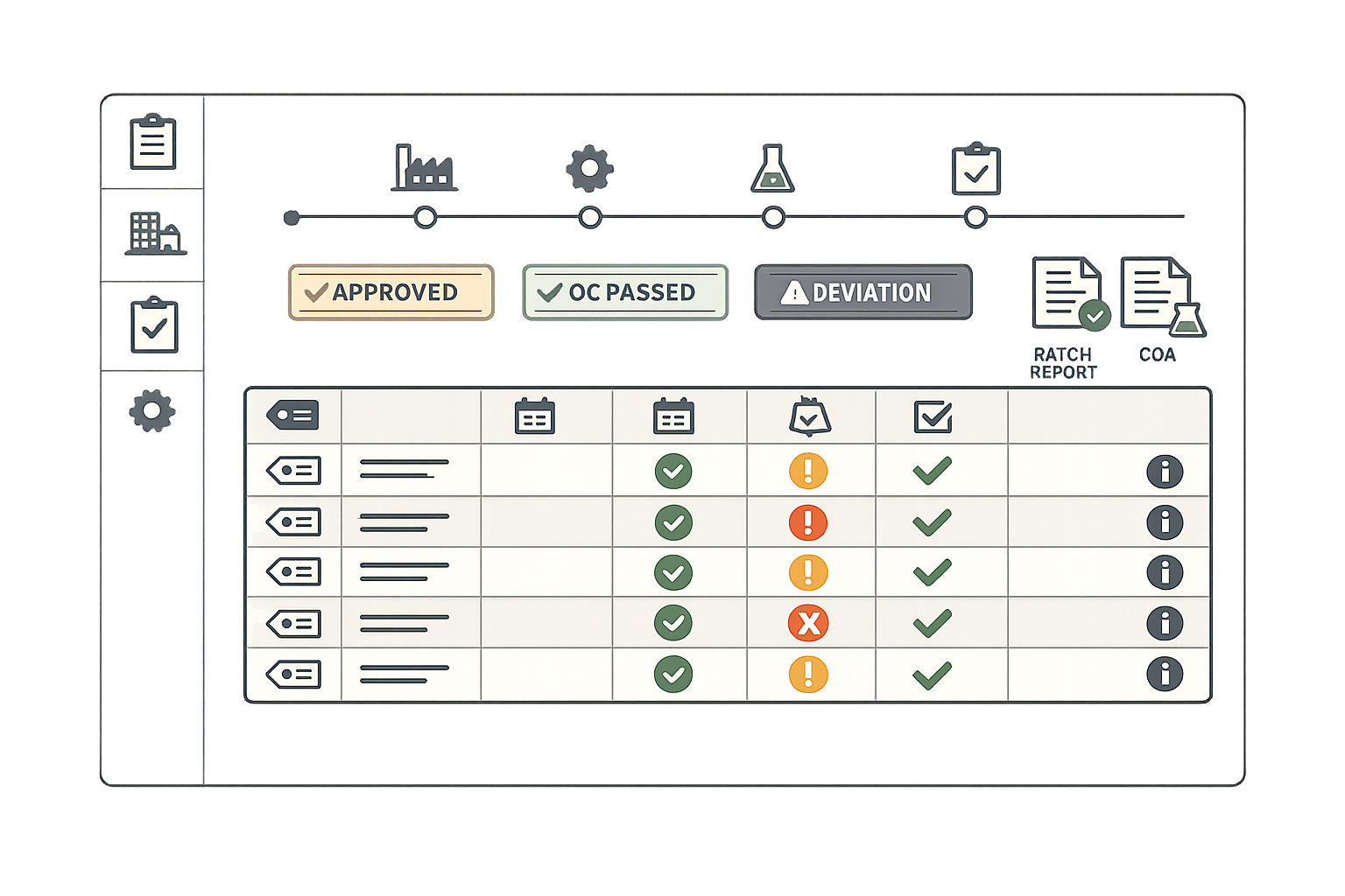Fiddle client-specific batch records for contract manufacturers